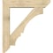 Ekena Millwork Balboa Slat Rough Sawn Bracket w/ Offset Brace, Douglas Fir, 8"W x 40"D x 44"H BKT0806X40X44BOA06RDF - alternate 4